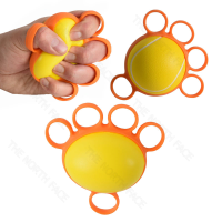 Finger Strengthing Grip Massager Hand PRESSURE Exerciser ลูกบอลแรงดัน เครื่องมือ การฝึกอบรม การฟื้นฟูสมรรถภาพ อุปกรณ์ออกกำลังกาย บอลจับนิ้ว