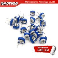 【⊕Good quality⊕】 LINCO 500Pcs Rm065 Rm-065ตัวต้านทานทริมพ็อท Potentiometer 100 200 500โอห์ม1K 2K 5K 20K 50K 100K 200K 500K 1M Ohm 100r 200r 500r