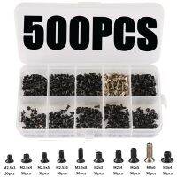 500Pcs M2/M2.5/M3 Screw Laptop Notebook Computer Screw Assortment Kit Using for IBM For HP For Dell Hardware Parts Nails Screws  Fasteners