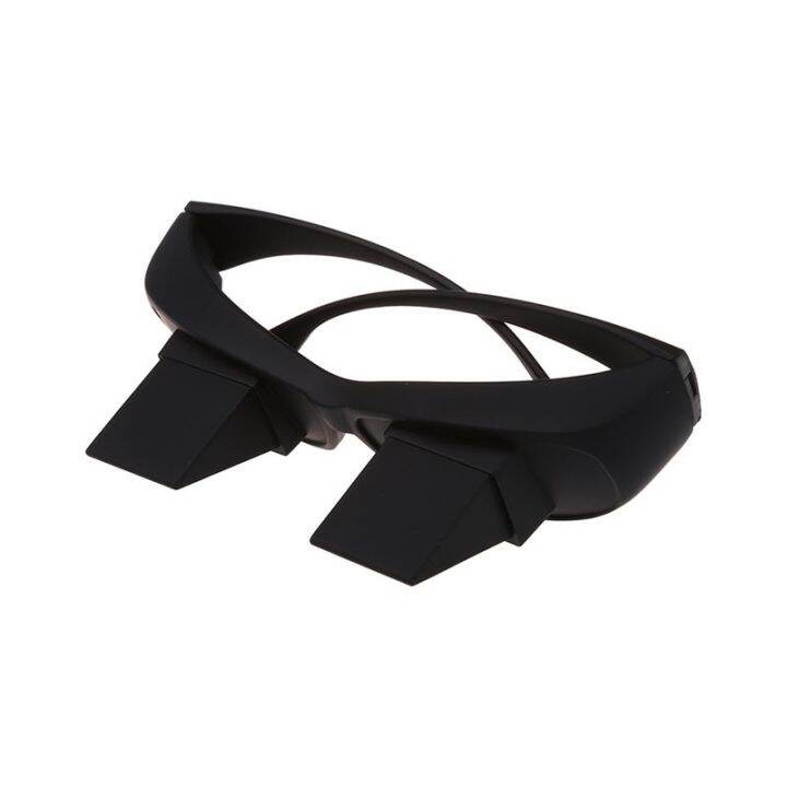 Periscope prism glasses horizontal vision in bed reading lie lazy