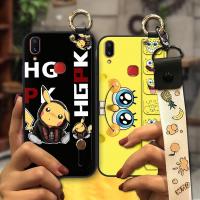 Soft Case Fashion Design Phone Case For VIVO X21/X21a Soft New Shockproof Anti-knock Lanyard TPU Cartoon armor case