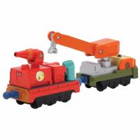 Chuggington Die-Cast StackTrack Calleys Fire And Rescue Cars (Orange)