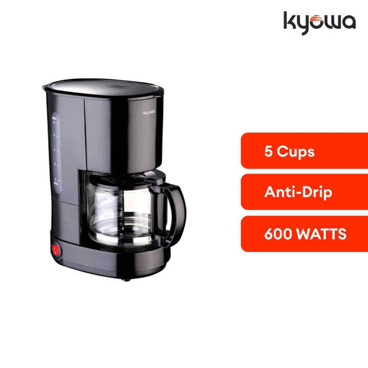 Kyowa Coffee Maker 5 cups Keep Warm Function AntiDrip Dunction (KW