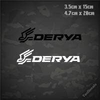 สติกเกอร์ปืน Derya สติกเกอร์ติดรถยนต์ กล่องปืน