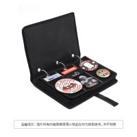 Hook Loop Flip-Page Patch Book Bag Tactical Organizer Display Board with Metal Ring