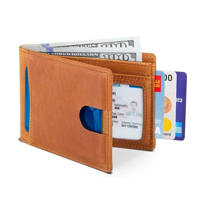 layor-wallet-ใหม่-ultra-thin-mini-men-39-s-กระเป๋าสตางค์100กระเป๋าสตางค์หนังแท้-rfid-anti-theft-business-card-holder-top-cowhide-purse-wallet-man