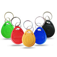 100pcsLot 125khz RFID Keychain Stickers Card Tag ID Keyfob TK4100 Door Entry Access Control EM KeyChain Token