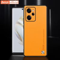 Floveyoo เคสโทรศัพท์หนัง PU สำหรับ Redmi Note 12 Pro Plus 5G สุดหรูสำหรับ Xiaomi Poco X5 Pro ฝาหลังซิลิโคนด้านเคสป้องกันแบบเต็มรูปแบบ