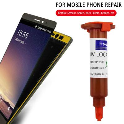 Glue UV Glue Loca Optical Glue TP-2500 Shadowless Water Adhesive For Mobile Phone Touch Screen Repair Tool For Samsung IPhone Adhesives Tape
