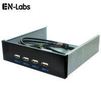 En-Labs 2 Port USB 3.0,47 Port USB 2.0 USB 3.0 Hubs 5.25" Front Panel PC Case Internal CD-ROM Mounting,USB 10pin20pin Splitter