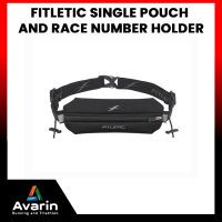 Fitletic Single Pouch and Race Number Holder กระเป๋าคาดเอวสำหรับวิ่ง : Avarin Running