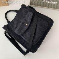 Women Fashion Selling Corduroy Handbag Corduroy Shoulder Messenger Bag