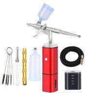 แรงดันสูง Airbrush Compressor Dual Action Spray Mini Hold Beauty Salon แต่งหน้าเล็บรอยสักเค้ก Tools