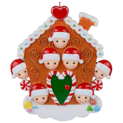 ตกแต่งคริสต์มาส Xmas Tree ornament personazerized Reindeer Family จี้ MINI Christmas Tree แขวนจี้ปีใหม่ Gift