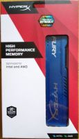Ram PC DDR3 8GB Bus 1600  Fury HyperX (Blue) รหัส KX316C10F/8 1.5V.