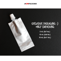 [CMPK] ซองเทสเตอร์ ซองฟอยล์ติดจุก ทึบแสง ขนาด 5-15 mL (100 ใบ) พร้อมฝา