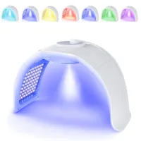 Newly Upgraded 7-Color LED Photon Machine Nano Spray Skin Moisturizing Face Steam Engine Face SPA Salon Face And Body