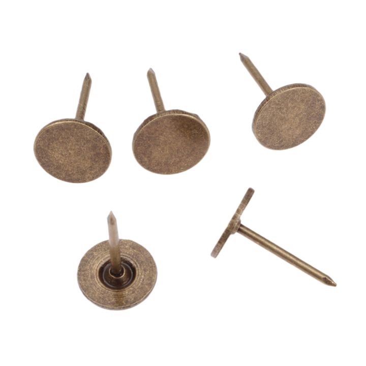 100pcs-iron-11-17mm-antique-bronze-upholstery-nails-drum-jewelry-wood-box-furniture-sofa-wood-door-decorative-tacks-stud-pushpin-furniture-protectors