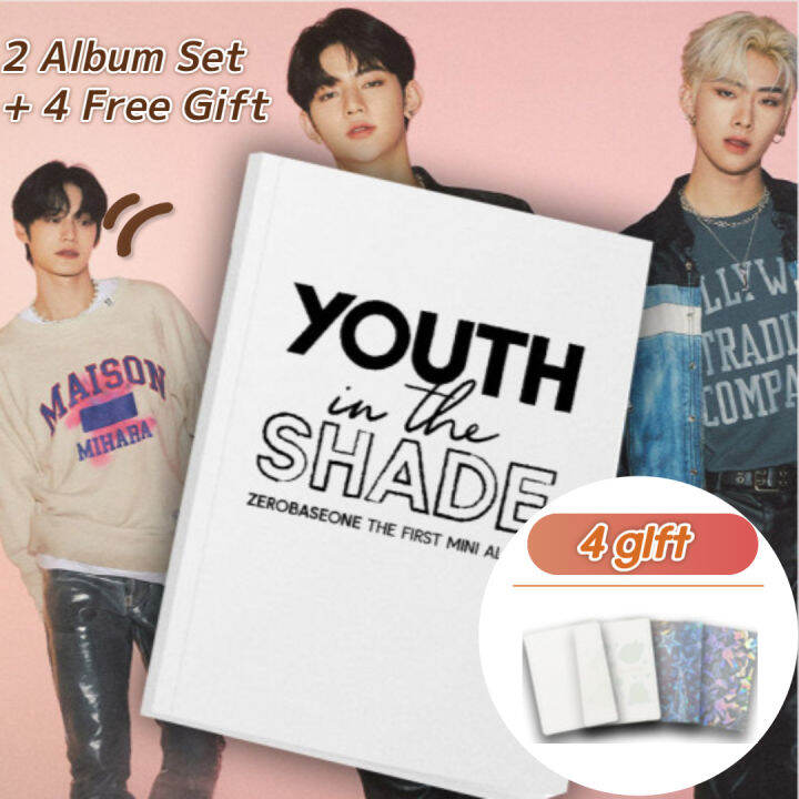 ZB1 ORIGINAL ZEROBASEONE ALBUM YOUTH IN THE SHADE Photobook ( Album Set