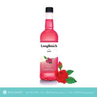 HILLKOFF : น้ำเชื่อมตรา LongBeach กลิ่น Rose