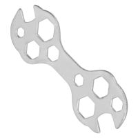 DIYWORK Multi-Holes 10 In 1 Flat Wrench For Removing Installing Screws Bike Repair Tool Handheld Wrench