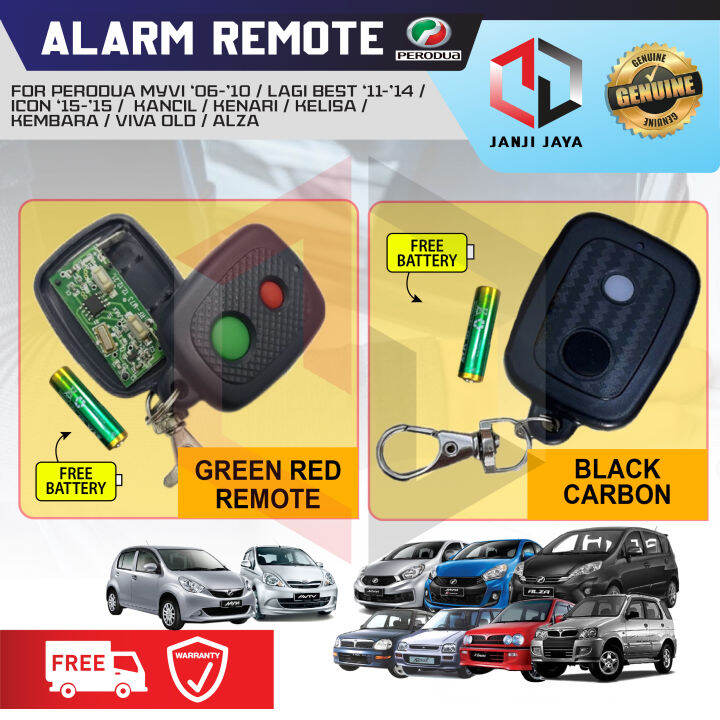 1pcs Perodua Alarm Remote Control Duplicator Myvi Kancil Kembara Kelisa