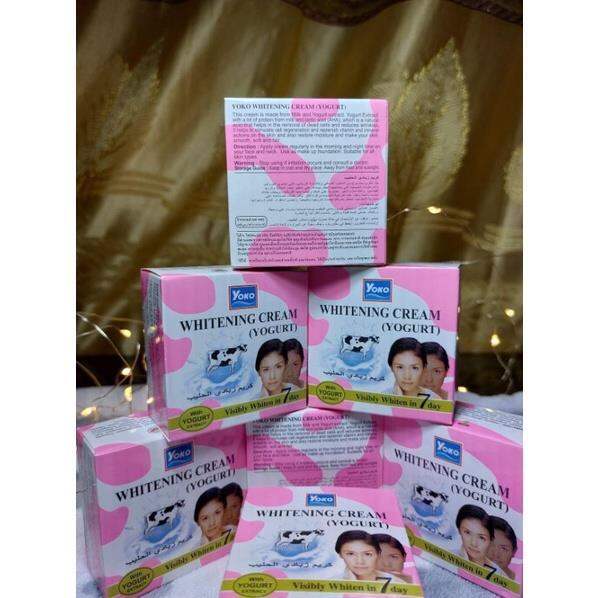 Yoko Yogurt milk Whitening Night Cream 12pcs Lazada PH