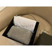 alexanderˉ wangˉ full Diamond handbag diagonal package underarm bag party womens fashion bag shoulder bag(with box)