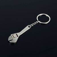 Krachtige Creative Mini ปรับประแจพวงกุญแจสมจริงเครื่องเครื่องมือรุ่น Spanner Key Chain แหวน Key ผู้ถือ Keyfob