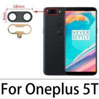 กาวพร้อมกาวสติ๊กเกอร์เลนส์กระจกกล้องถ่ายรูปด้านหลังสำหรับ Oneplus 3 5 5 5T 6 6T 7 7T 8 Pro Nord 8T 9 Pro Nord 100