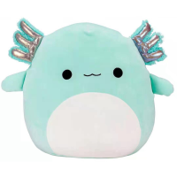 ใหม่ Squishmallow 8 "Plush Axolotl Teal สีเขียว Anastasia ตุ๊กตาของเล่นของขวัญเด็ก2021