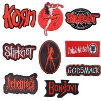 1Pcs Red Woman Slipknot Patches Embroidery Iron On Appliques Clothes Stickers Badges Repair Clothes Holes Sewing On Clothing Haberdashery