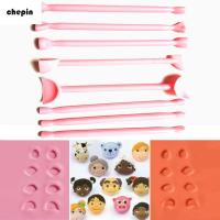 CHEPIN DIY ตกแต่ง ขนมอบ บิสกิต Sugarcraft Gadgets ครัว อุปกรณ์ทำขนม แม่พิมพ์ตา เครื่องมือแกะสลักเค้ก