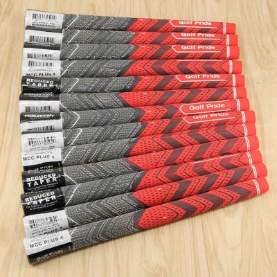 【คุณภาพสูง】13 Pcs Golf Prid Grip Multicompound Red Standard Golf Grips Anti-Slip Grip UK