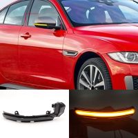 1 Pair LED Dynamic Turn Signal Light For Jaguar XE XF XJ F TYPE XK XKR I PACE X250 X260 Side Mirror Indicator Lamp Blinker