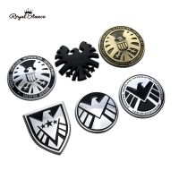 ♙❐□ Royal Stance Car Styling Marvel Agents of Shield Emblem Badge Decal For BMW Audi Ford Nissan Toyota Motorcycle Accessories