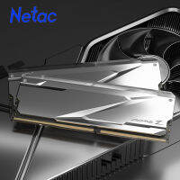 Netac Z Series RGB 16GBX2 6200MHz 6600MHz 7200MHz หน่วยความจำ RAM DDR5เดสก์ท็อปพีซี XMP3.0 Dual Channel Silver heatsnk