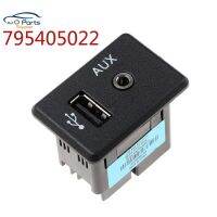 New 795405022 Audio Player USB Receptacle Black Matte 1 USB For Fiat auto repair