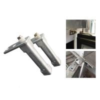 Refrigerator Door Accessories Rebound Hinge Positioning Freezer Door Shaft Stainless Steel Hinge Door Hardware  Locks