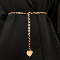 【hot sale】 ♈ B55 2023 European And American Cross-border Jewelry Multi-layer Fashion Aluminum Chain Body Chain Female Alloy Queen Head Portrait Retro Street Bouquet Waist Chain