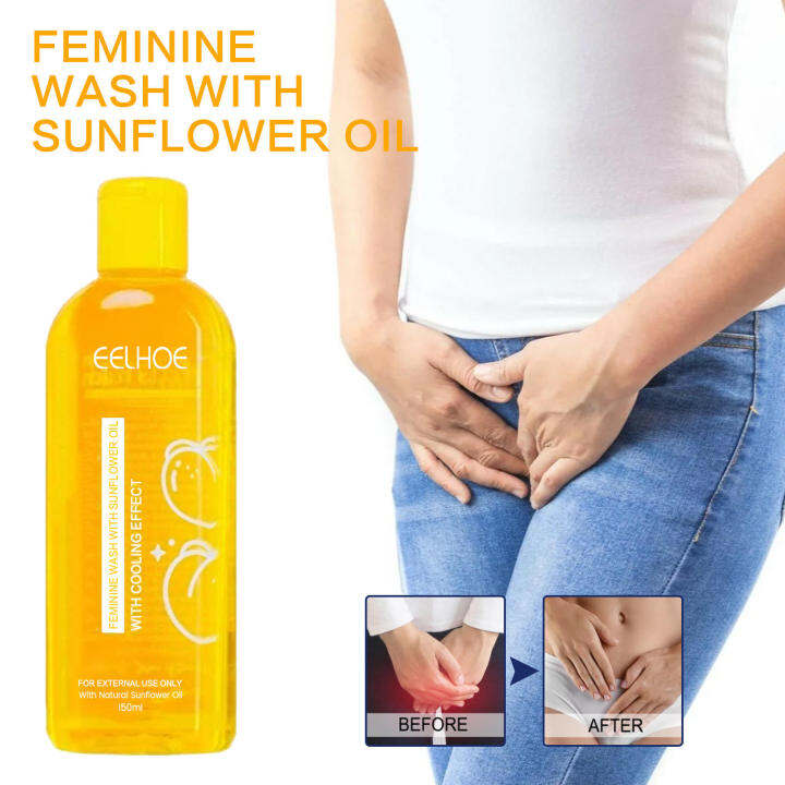 Feminine Wash With Sunflower Oil and Cooling Effect for Private part itching deodorant
