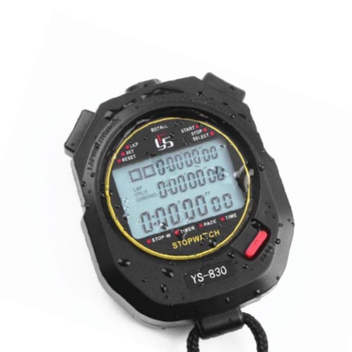 three-rows-of-100-stopwatch-timers-track-and-field-training-black-and-white-2-color-optional-running-timer