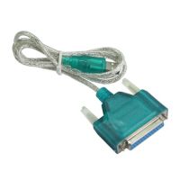 Usb กับเครื่องพิมพ์ Db25พอร์ตขนาน25ขาสายเคเบิลอะแดปเตอร์