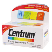 CENTRUM Lutein&amp;Lycopene 30 เม็ด. เซนทรัม ลูทีน ไลโคปีน วิตามินและเกลือแร่รวมถึง 22 ชนิด