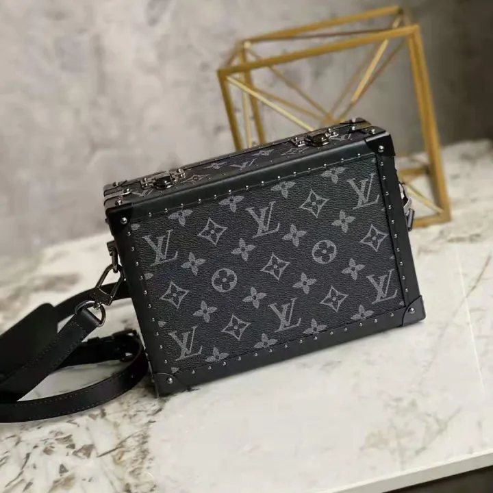 lv square box bag