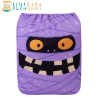 【CC】 ALVABABY Diapers Baby to Use Diaper Reusable with 1pc Insert