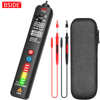 BSIDE New Digital Multimeter X1 X1A Smart EBTN Display Voltage Detector Tester Non-contact Live wire NCV Capacitance Ohm Hz Test