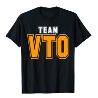 Team Vto Graphic For Employees That Love Vto Cotton Mens Tees Youthful T Shirts