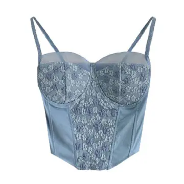 Blue Lace Top - Best Price in Singapore - Jan 2024