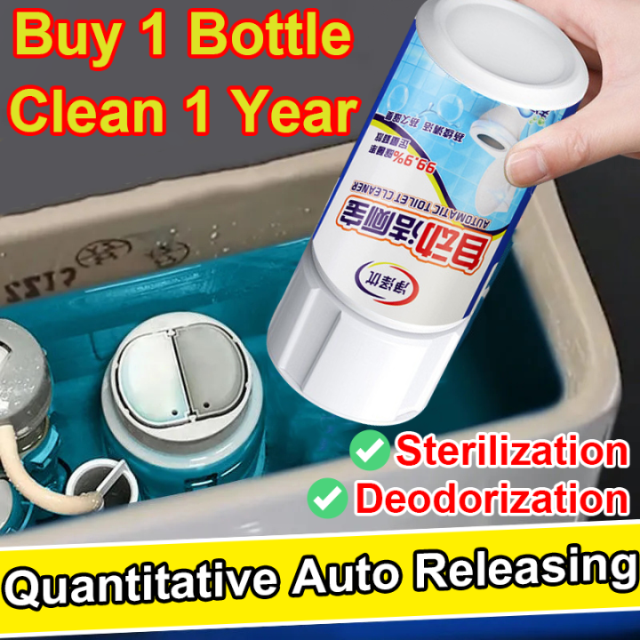 Automatic Toilet Bowl Cleaner 350ml Auto Releasing Dirt Removal